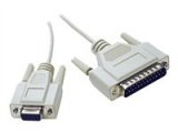 3m DB25 Male to DB9 Female Modem Cable 81436