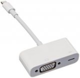 Apple Lightning to VGA Adapter for iPhone iPad or iPod MD825ZM/A